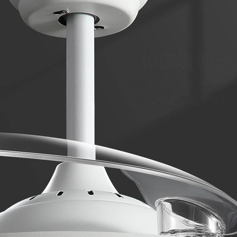 Homelist Invisible fan lamp light luxury ceiling fan lamp household integrated modern simple bedroom living room dining room electric fan hanging lamp - Homelist