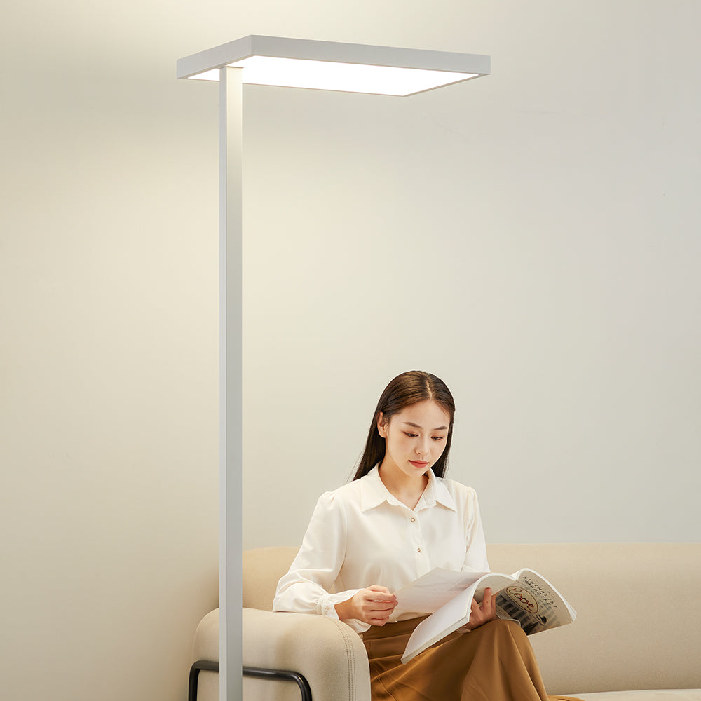 Homelist Sky Light Eye Protection Floor Lamp Vertical Full Spectrum Learning Reading Table Lamp Bedroom Children's Desk Piano Lamp