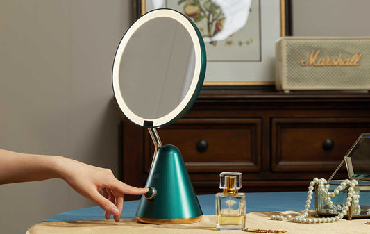 The Revolutionary Impact of Tri-Fold LED Touch-Control Makeup Mirror with Dual Power Supply