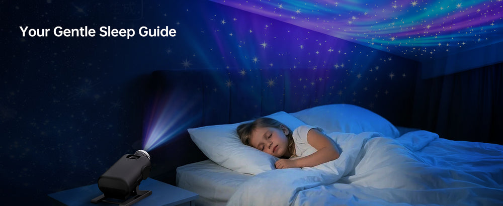3D Galaxy Sleep Aid Projector | 60 Scenes | Bluetooth Music | Timer ...