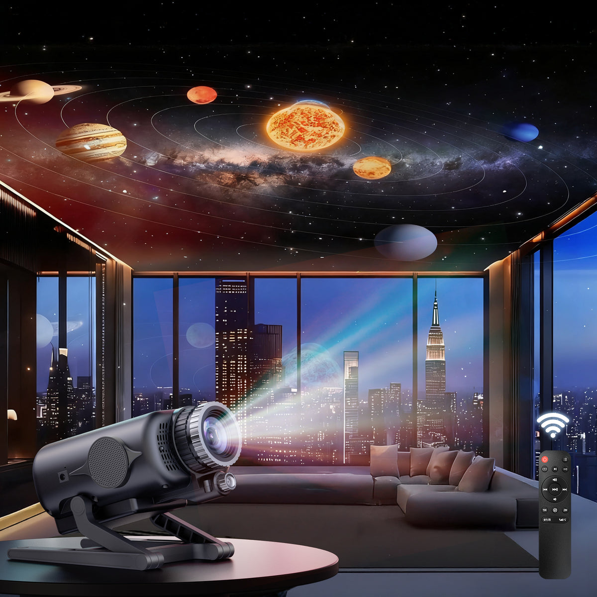 3D Galaxy Sleep Aid Projector | 60 Scenes | Bluetooth Music | Timer ...