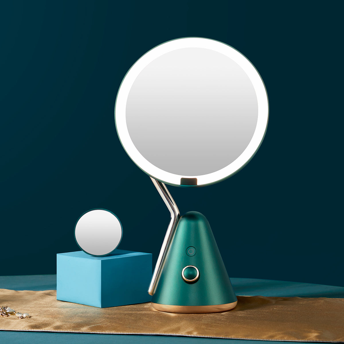 Vanity mirror table lamp